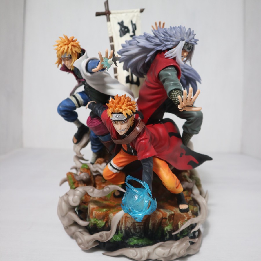 Namikaze Minato Uzumaki Naruto & Jiraiya CW Surge Studio New MIB