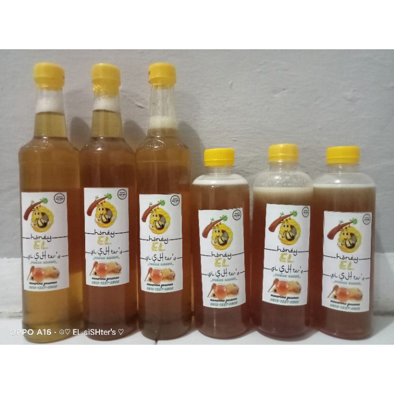 

madu murni 100% asli pohon randu Honey EL siSHter's 500ml
