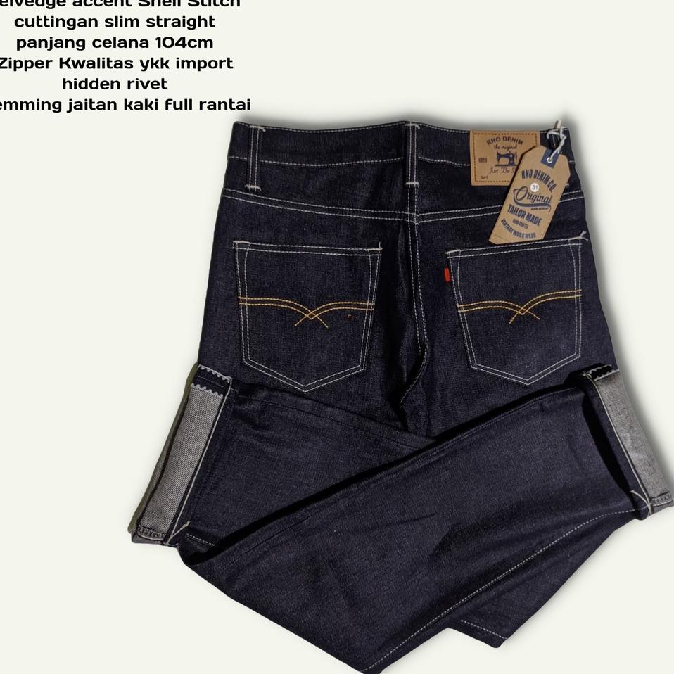 CELANA DENIM SELVEDG ORIGINAL JACK LABEL JEANS SALVADGE CELANA DENIM SELVEDG 14Oz ◦ TPA.26Au22d