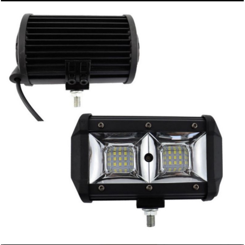 Lampu tembak sorot cree 18 mata led 36 watt cree work light 12-24voltt motor mobil waterproof