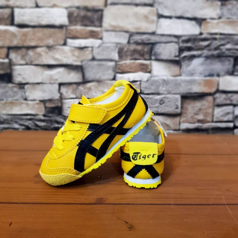 SEPATU SLIP ON ANAK KILL BILL KUNING PREMIUM HIGH QUALITY SEPATU SLIP ON TALI KIDS