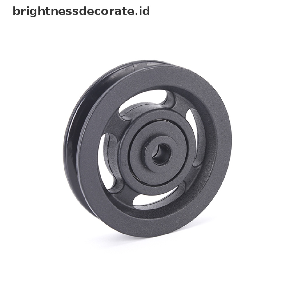 Roda Katrol Kabel Gym Tahan Lama Warna Hitam Ukuran 90mm