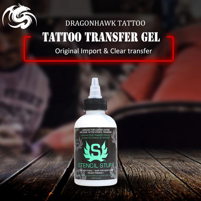 

PRODUK IMPORT Free Shipping 4OZ Tattoo Stencils Transfer Gel 125ml Tattoo Transfer Supplies