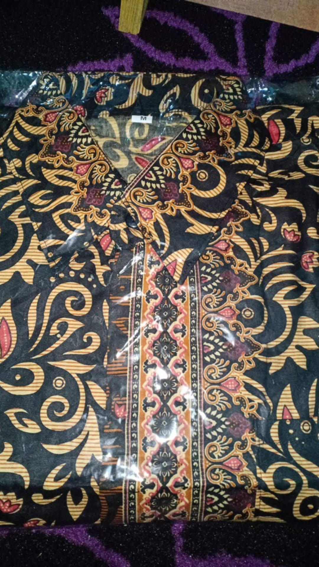 (ori _6 Varian Warna) Wou Batik Couple Amalia Brokat -modern Batik Sarimbit Brokat Kebaya - Bs072