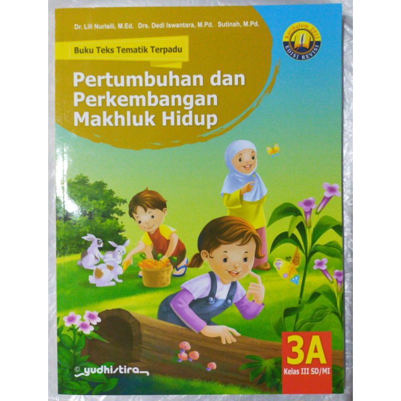 Tematik Yudhistira 3A Yudhistira SD Kelas 3 Tema 1 Kurtilas Revisi