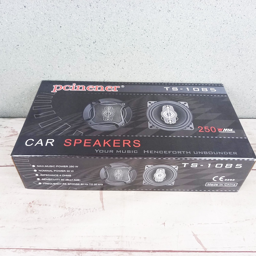 Pcinener Speaker Mobil HiFi 4 Inch 250W 2 PCS - TS-1085