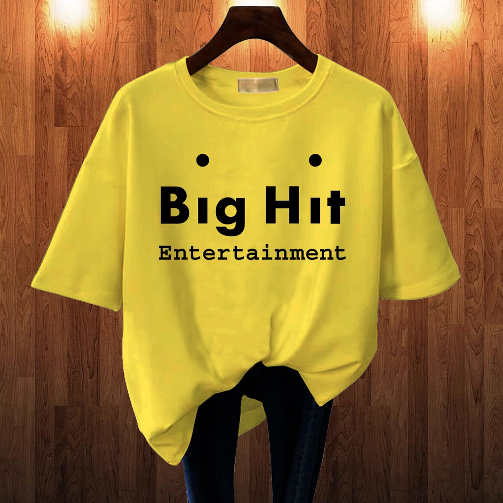 CALVIERO SHOP - BAJU KAOS ATASAN WANITA PRINTLOGO BIGHIT