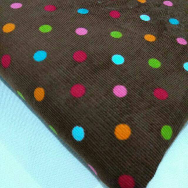 Kain codoray polka pelangi