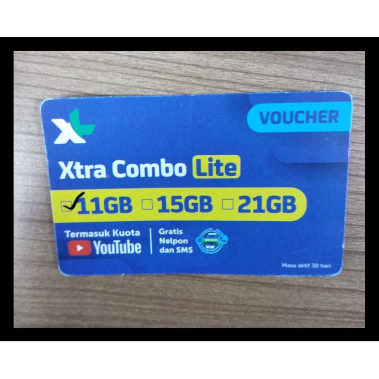 Voucher XL Combo lite 11GB CUCI GUDANG