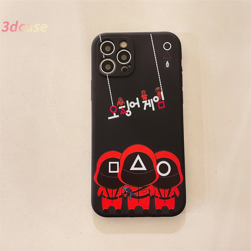 Case Xiaomi Redmi POCO C3 X3 NFC X3 PRO M3 Redmi 9 9C NFC 9A 9i 9T 9AT 9 PRO Power 10X POCO M2 PRO Redmi Note 9 8 10 10S 9 PRO MAX 9S  A16 A7 A5S A15 Y12 Y20 Tide Brand Squid Game Soft Case