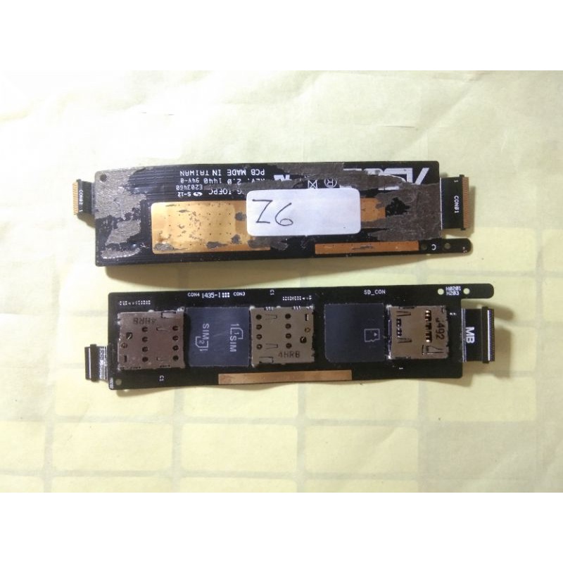 board card sim asus z6 z00ad t00j