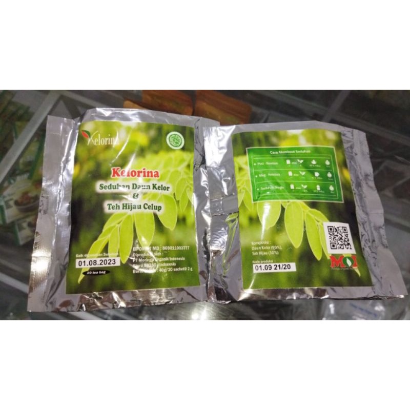 

TEH CELUP KELORINA ISI 20 KANTONG/PACK - BAREP JATI