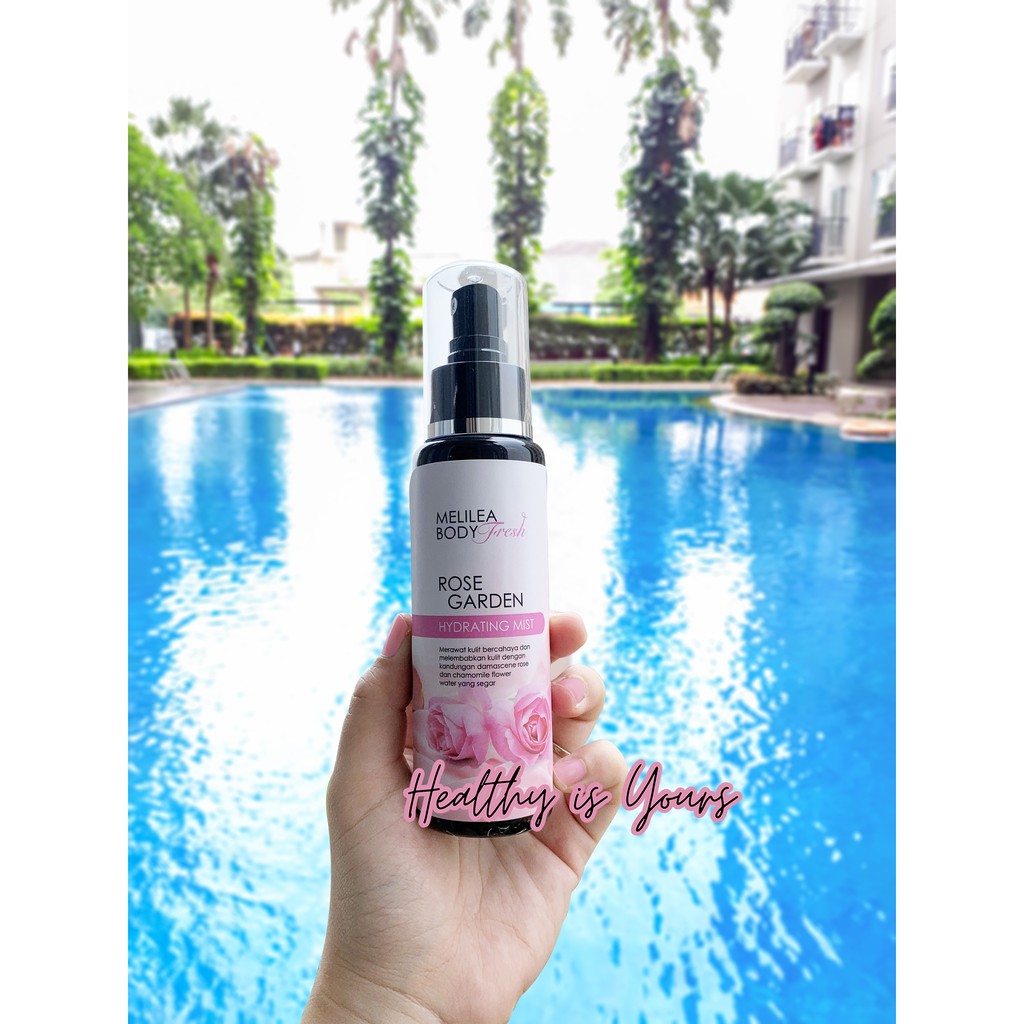 MELILEA - Hydrating Mist - Body Fresh Rose Garden
