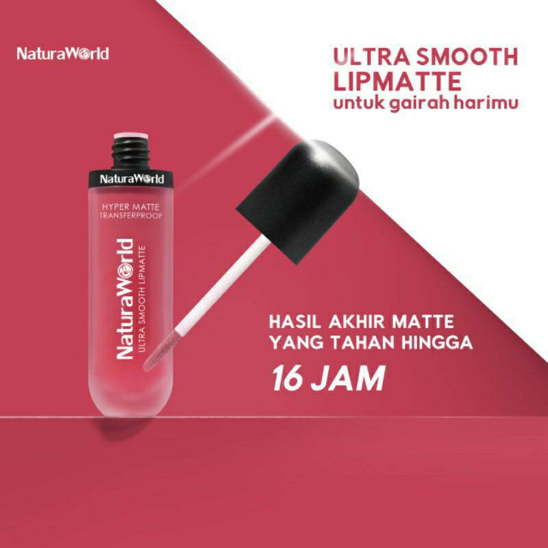 Lipstik natura world lipmatte original