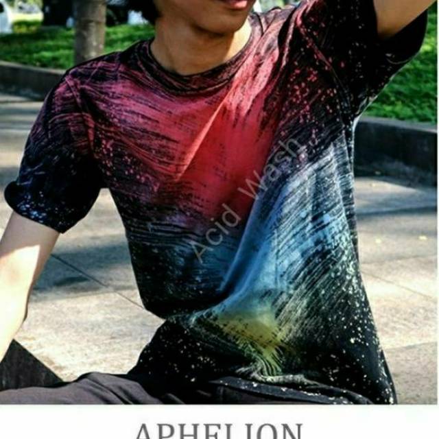 Kaos polos washing APHELION
