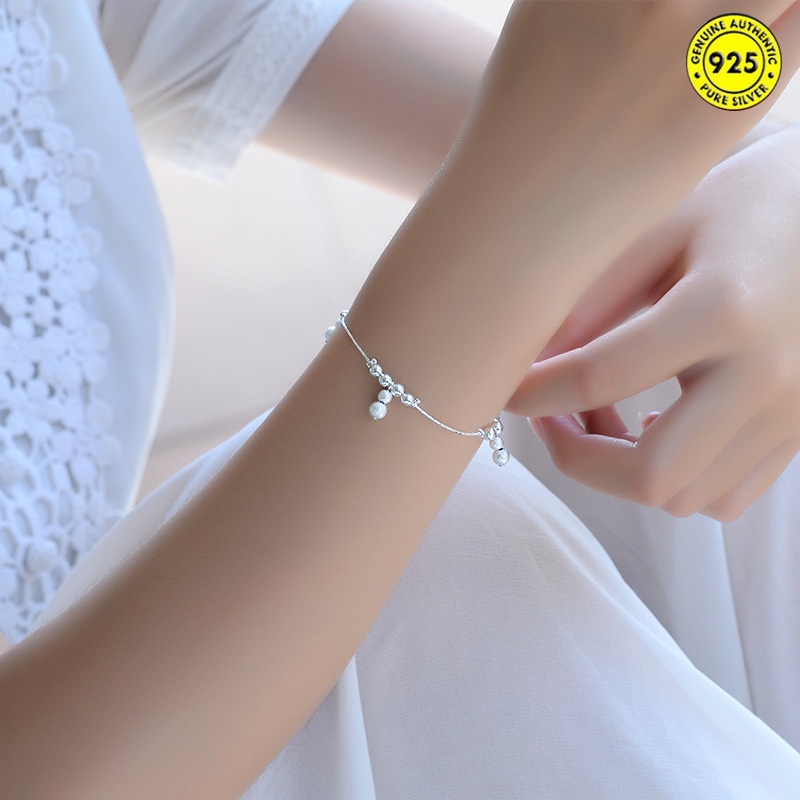 Gelang Bahan S925 Silver 40 Gaya Untuk Wanita