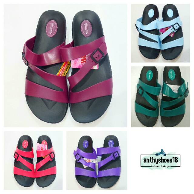 SANDAL KARET WANITA YUMEIDA LD 7121 (Warna) SIZE 36-41