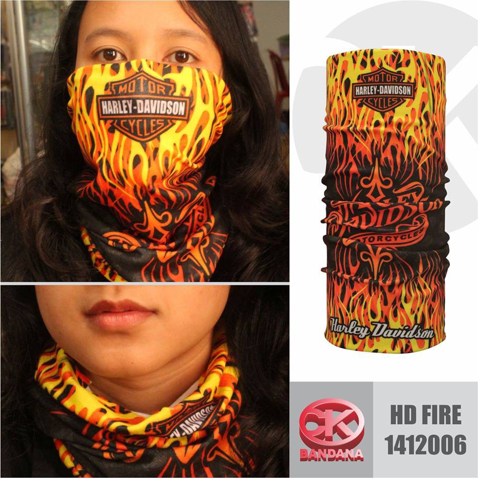 CK Bandana Harley Davidson Fire Tribal 1412006