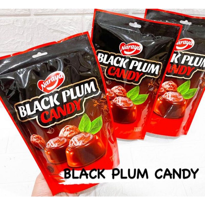 

NARAYA BLACK PLUM CANDY 180g import Malaysia