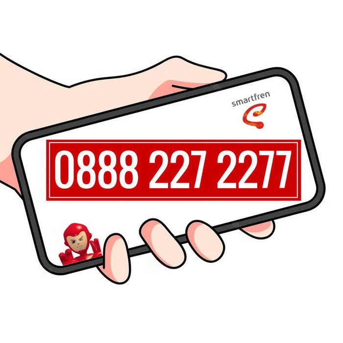 Nomor Perdana Cantik 11 Digit Smartfren 0888