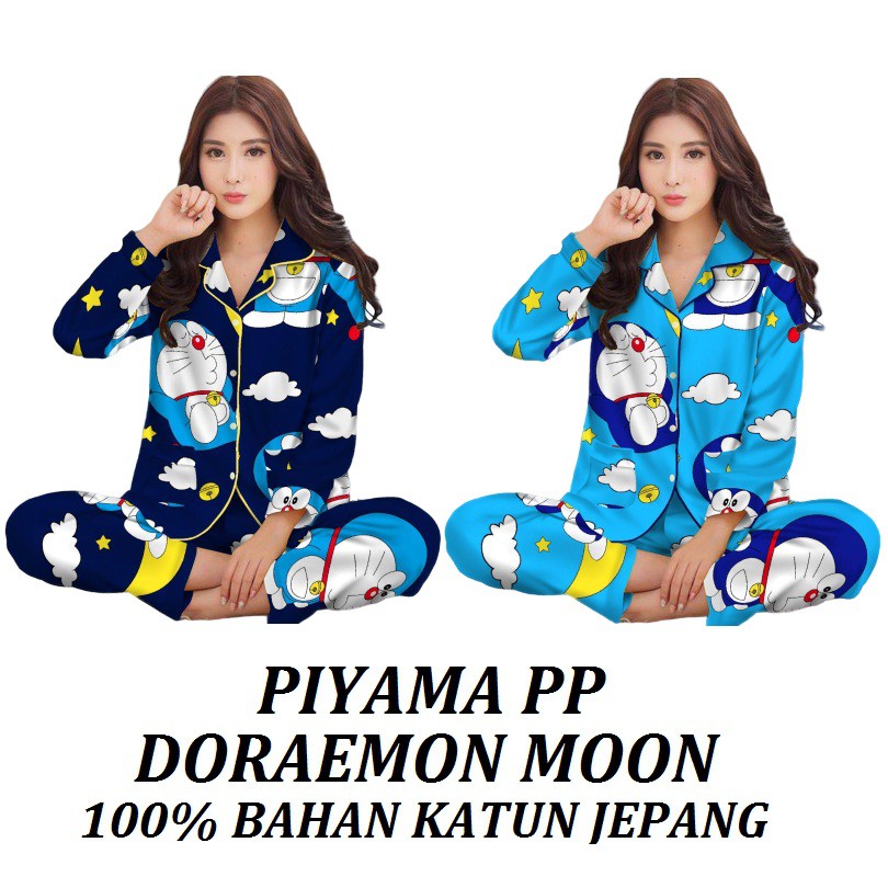 Harga Piyama Doraemon Terbaik Pakaian Tidur Piyama Pakaian Wanita Juli 2021 Shopee Indonesia