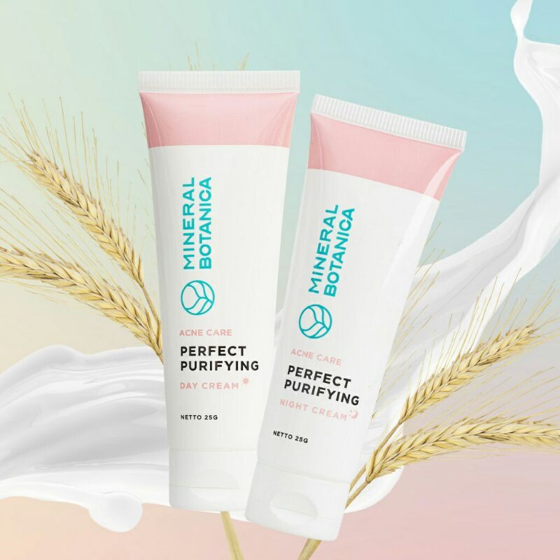 ❤BPOM❤Mineral Botanica Perfect Purifying Day &amp; Night Cream Package