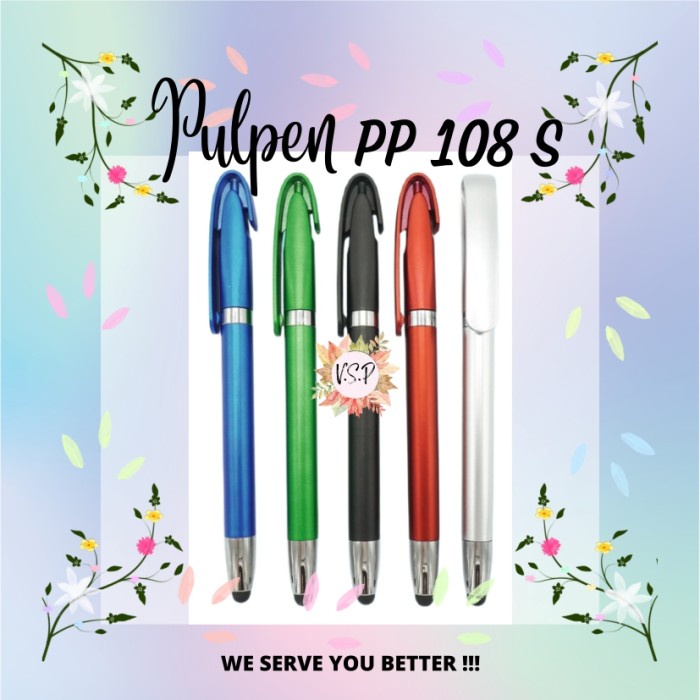 

Pulpen Plastik PP 108 S / Souvenir Wedding Seminar kit Murah