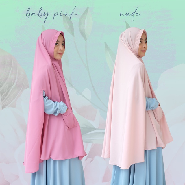 Khimar kanaya / khimar wolvis / khimar saku