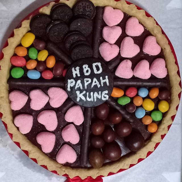 

Pie fla coklat kusus Gosend