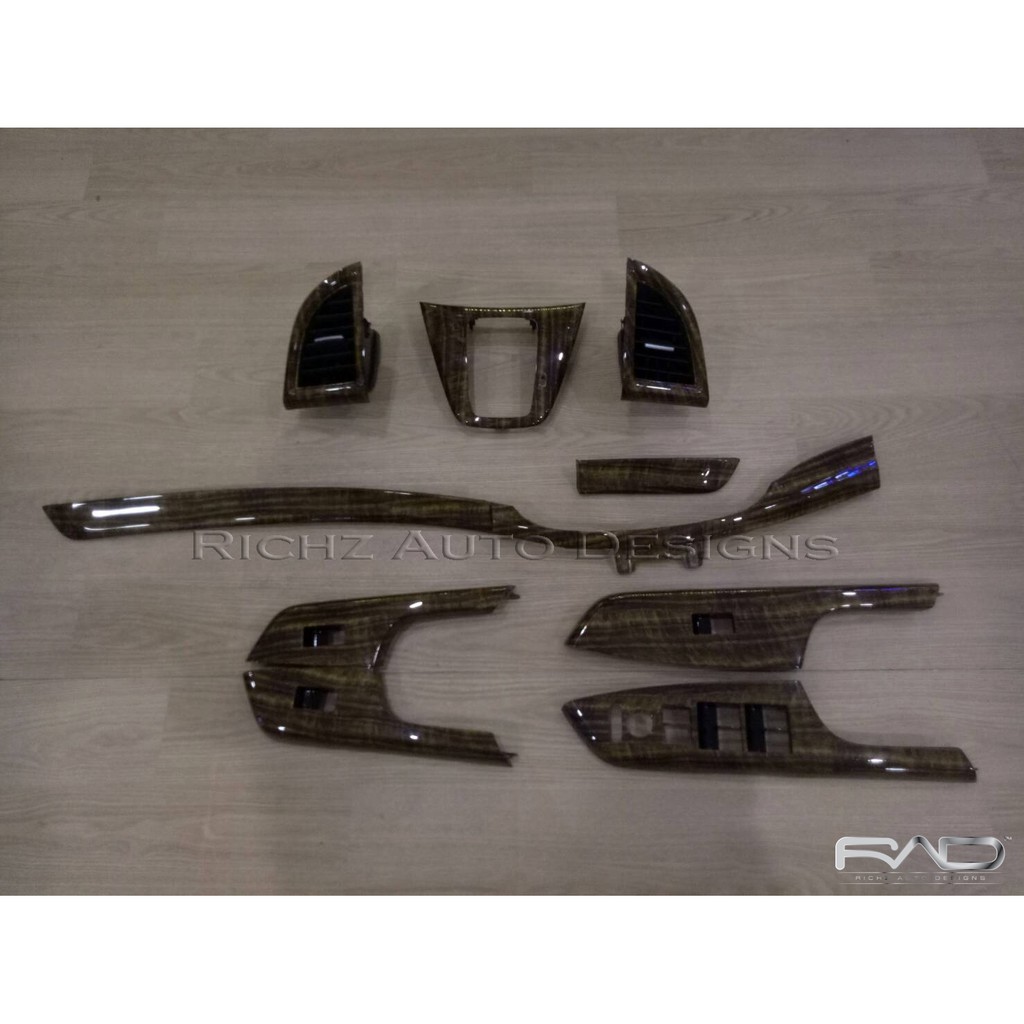 Hydro Printing Panel Interior Honda CRV 2013 | Water Transfer Printing Kayu Karbon Premium – Richz A