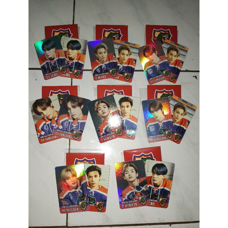 NCT TRADING CARD 90'S LOVE (UNSEALED) Mark, Sungchan