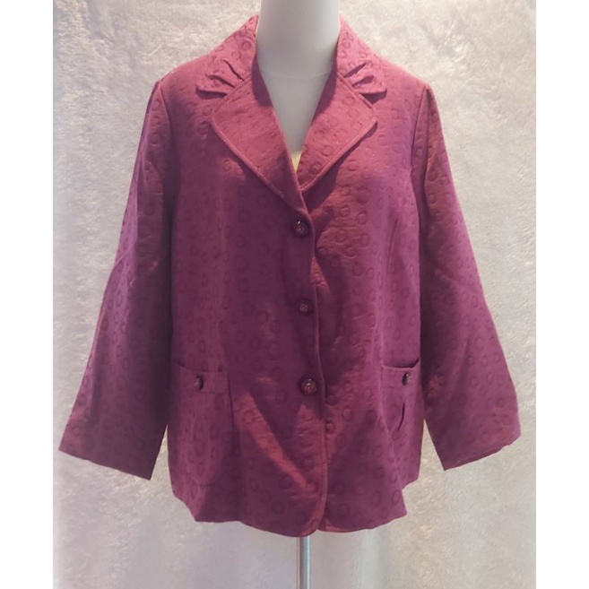 PRELOVED BLAZER UNGU MURAH WANITA