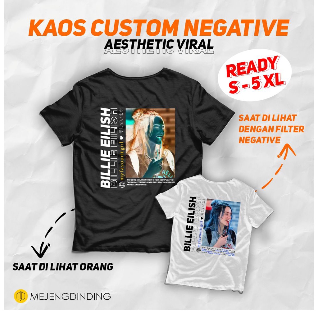 KAOS NEGATIVE FOVORITE FOREVER CUSTOM /KAOS BAJU BUCIN NEGATIVE  FOTO BUCIN AESTHETIC COUPLE PACAR K