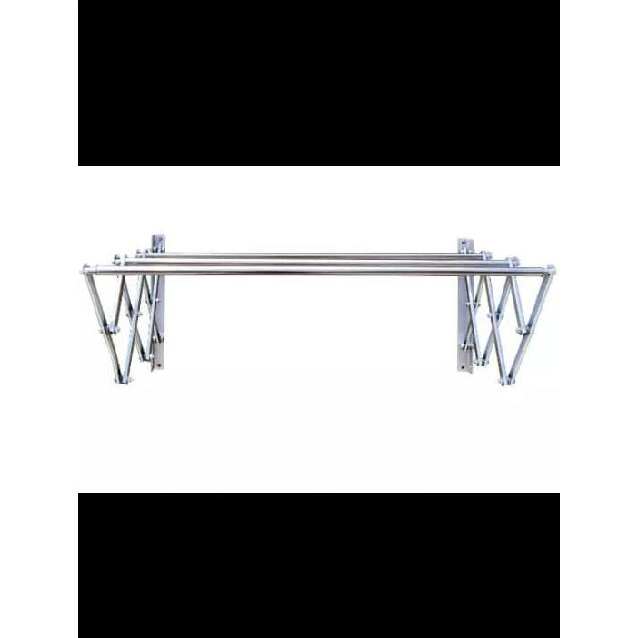 Jemuran Dinding Lipat Jemuran Dinding Stainless Plbok Single 100 Cm