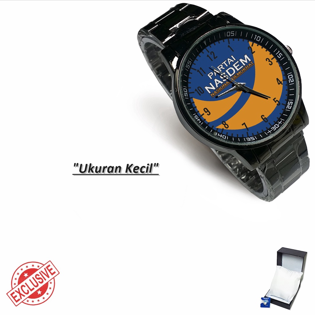 Jam Tangan Rantai Couple PARTAI NASDEM - 02 (Nice)