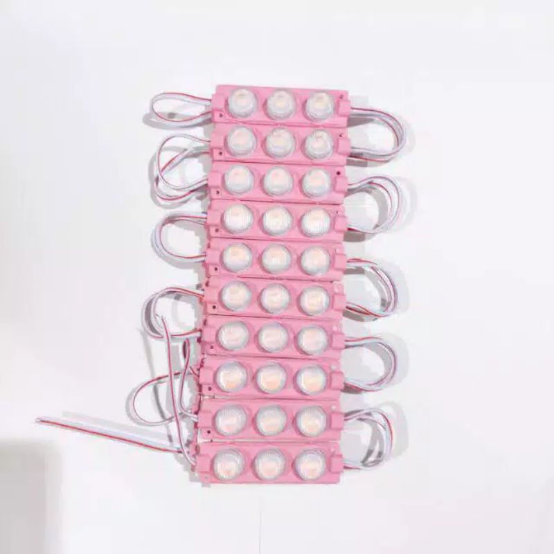 lampu LED 3 mata 12 volt