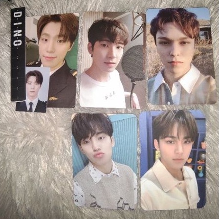 PHOTOCARD WONWOO SEMCOL, VERNON HENGGARAE, MINGYU NONGRID, DINO PILOT