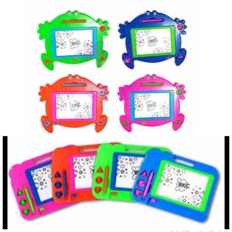 JG - Papan Tulis / Papan tulis fancy MEDIUM Alphabet / papan tulis anak / papan tulis whiteboard