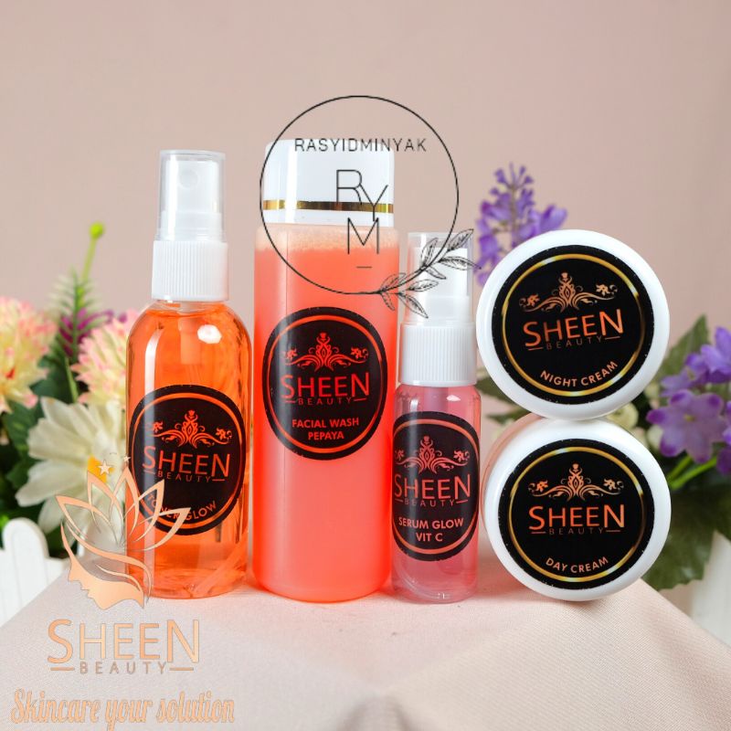 sheen beauty skincare toner glowing cleanser dan serum
