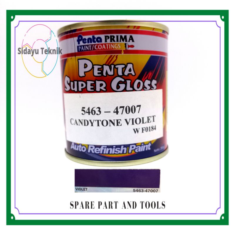 Cat Penta Super Gloss Candytone Ungu Violet 200g