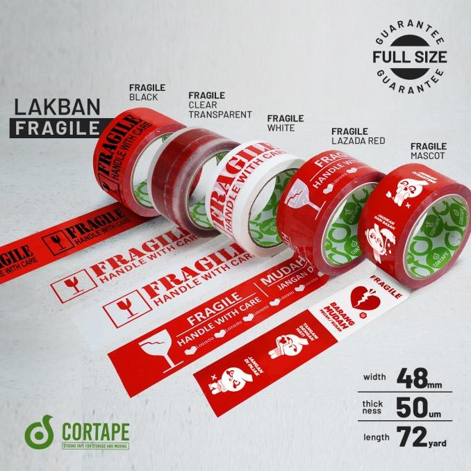 

LAKBAN / PLAKBAN FRAGILE MASCOT LUCU TERMURAH BERKUALITAS! 2 INCH - FRAGILE MASKOT bisa cod