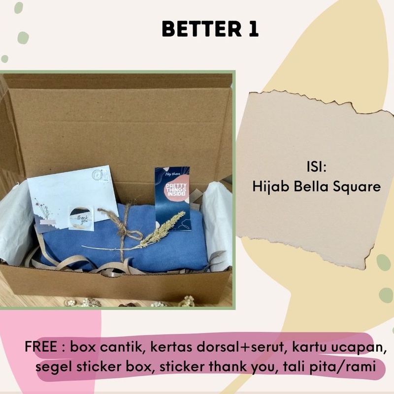 

GIFT BOX FOR GRADUATION/BIRTHDAY - BETTER PACKAGE