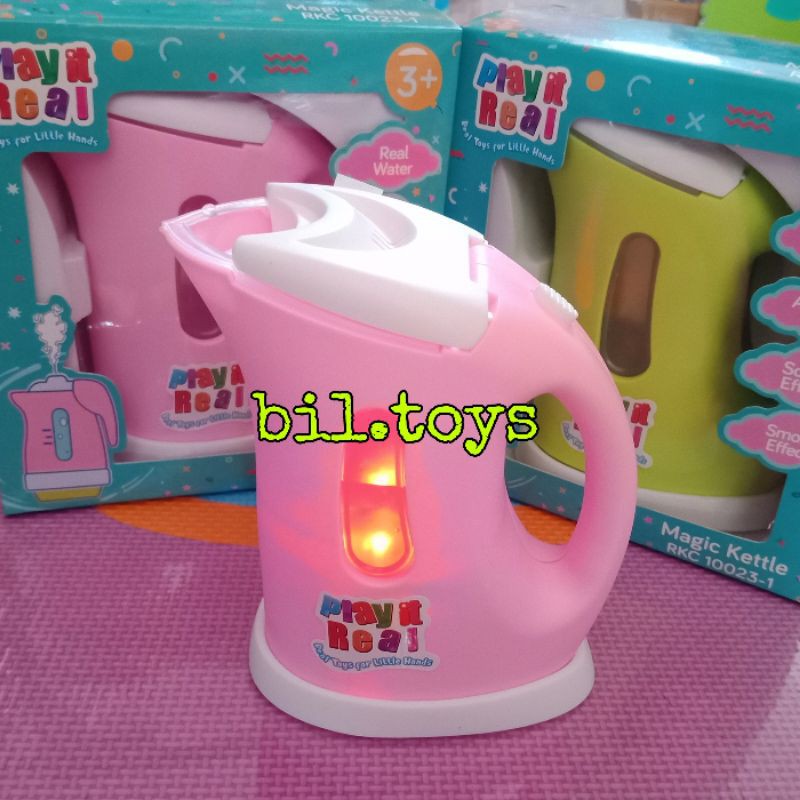 MAINAN TEKO MAGIC KETTLE ADA SUARA, LAMPU, DAN MENGELUARKAN UAP