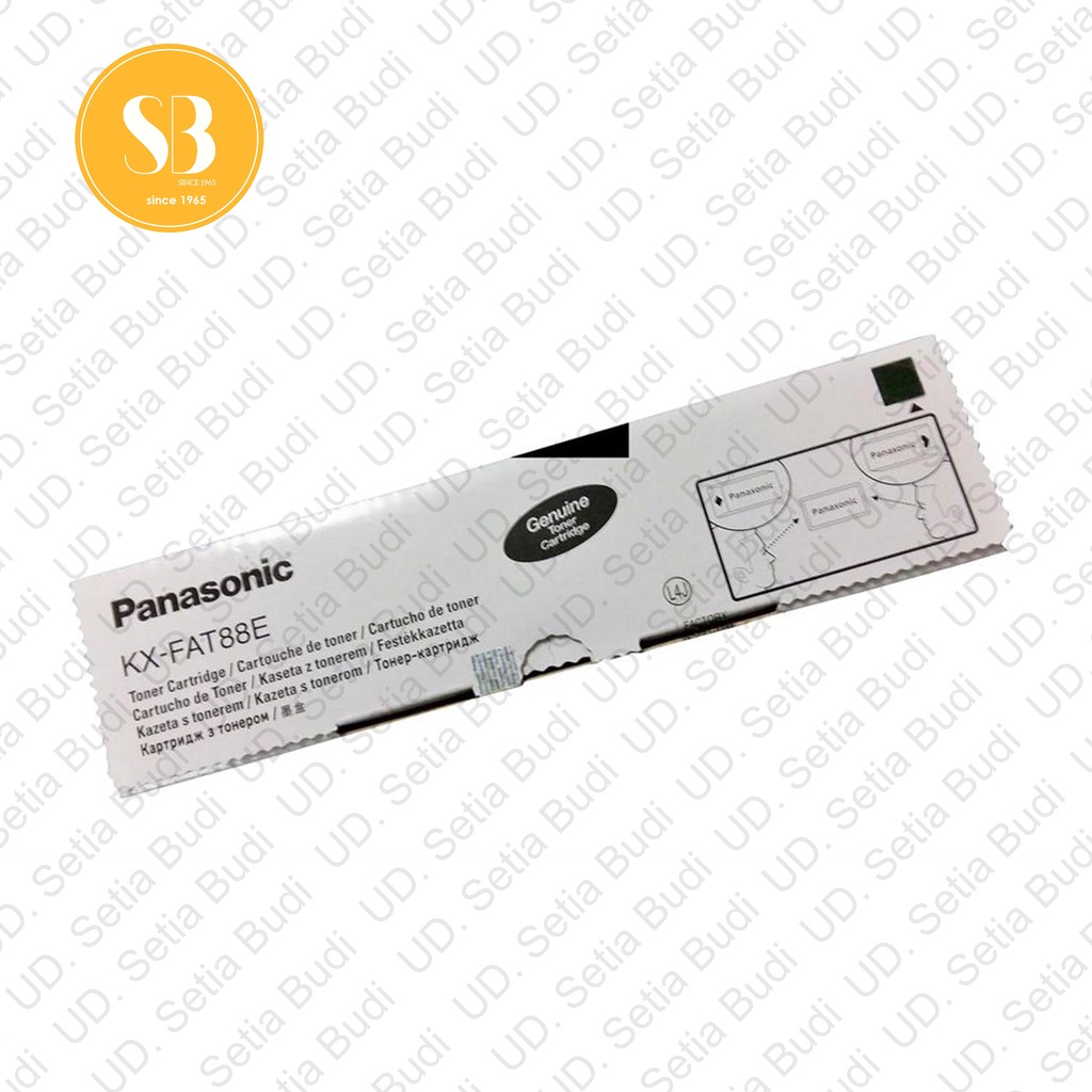 Toner Fax Panasonic KX-FAT88E Toner Cartridge Facsimile Baru dan Asli