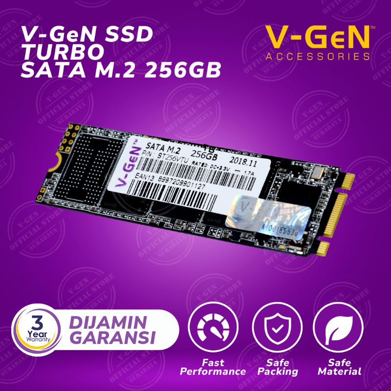 SSD M.2 Sata V-GeN 256GB