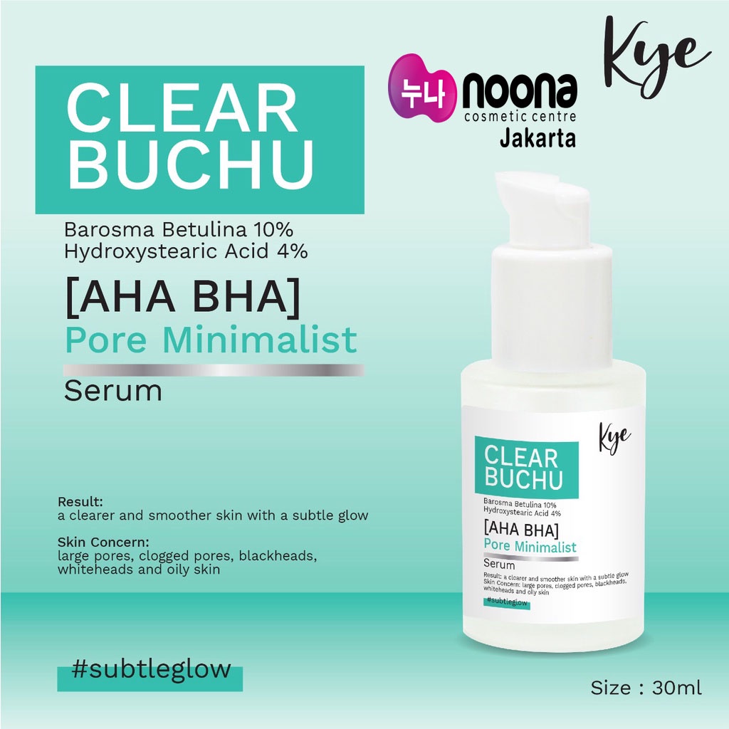 KYE CLEAR BUCHU SERUM - 30ML BOTOL