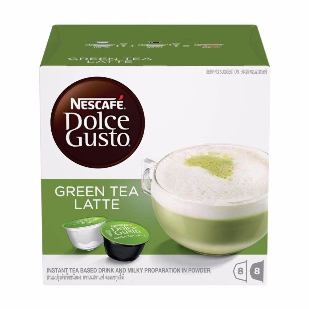 

Nescafe Dolce Gusto Green Tea Latte Capsule