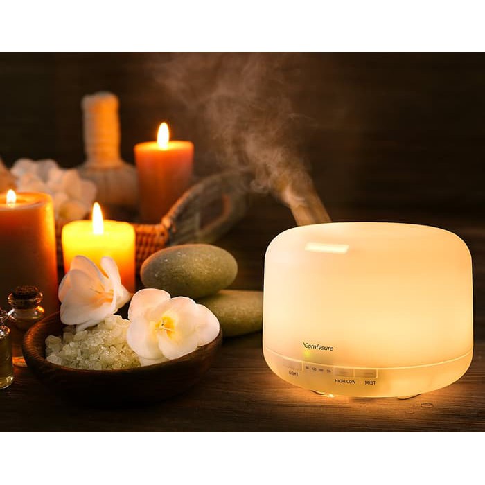 Humidifier Ultrasonic Diffuser 7 LED Color Night Light 500 ml - hp001