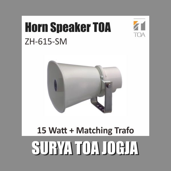 TOA Horn ZH 615 SM 615SM ZH615SM Corong Speaker Matching Trafo Mecing