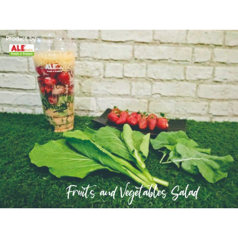 

fruits and vegetables salad